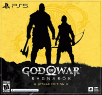 God of War Ragnarok DualSense Controller Playstation 5 US box art